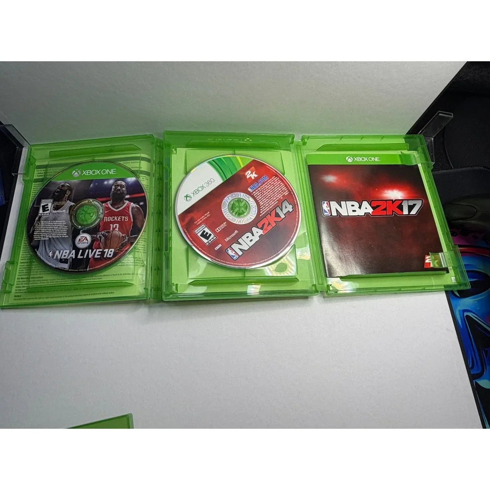Xbox One Game Lot Battlefield 1 Anthem Destiny FIFA 18 NBA 2K17 NBA Live 18  NM